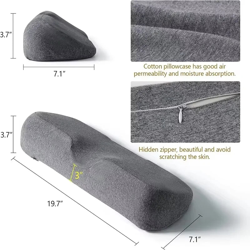 Memory Foam Cervical Pillow for Back Sleepers