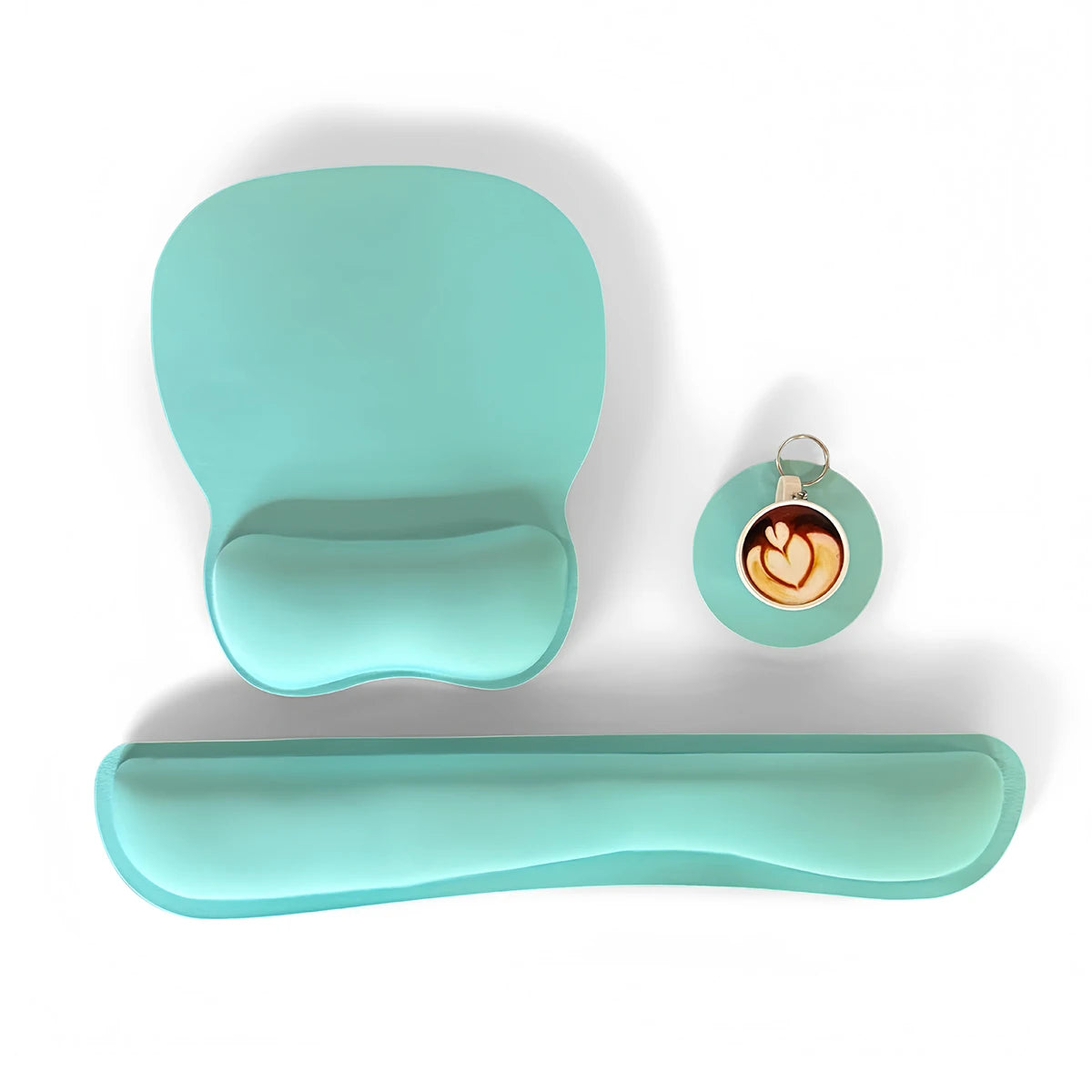 Keyboard and Mouse Wrist Rest Set (3 Pieces)