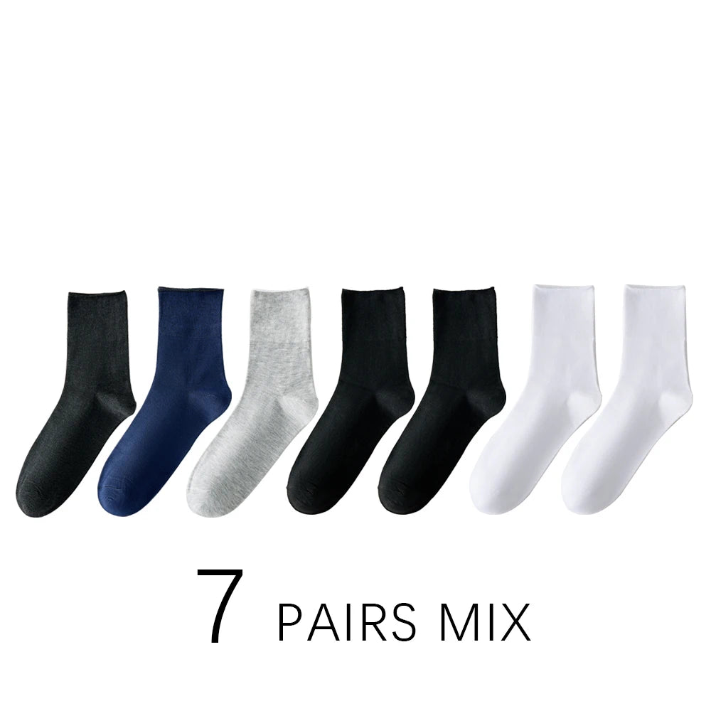 Non-Binding Diabetic Socks for Men (7 Pairs)