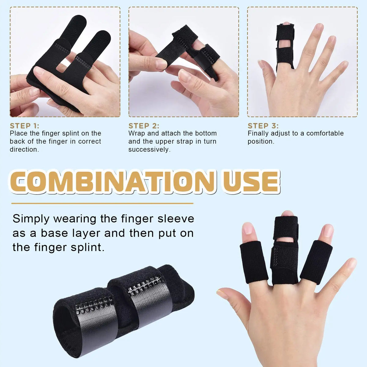 Adjustable Trigger Finger Splint