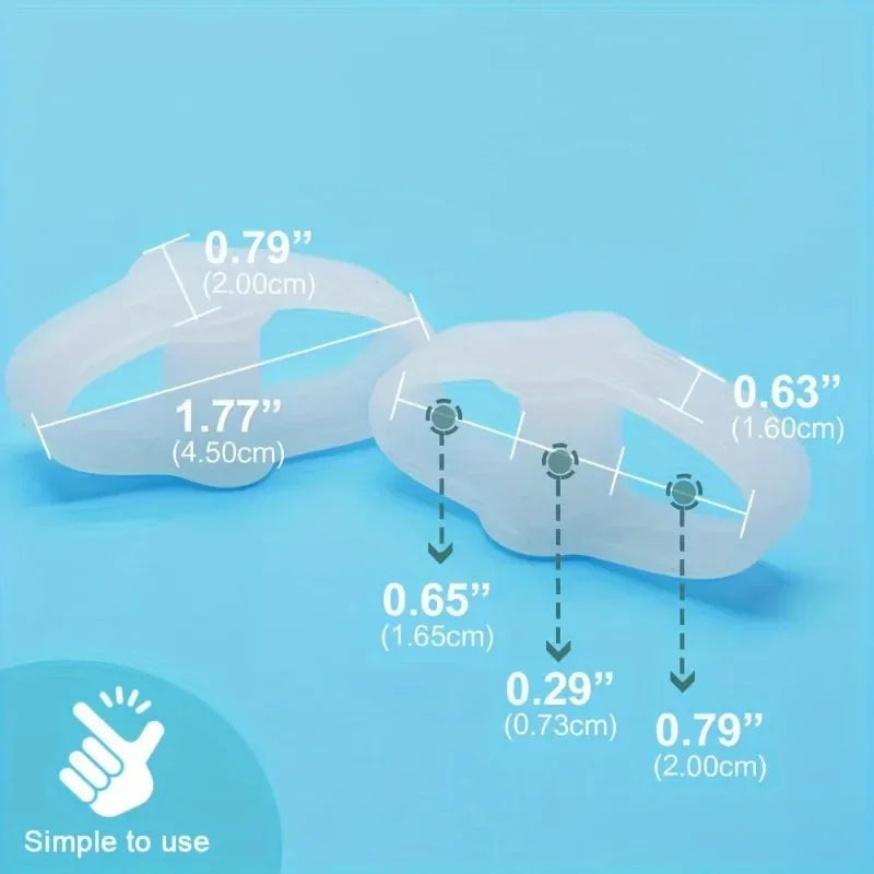 Gel Double-Loop Toe Separators