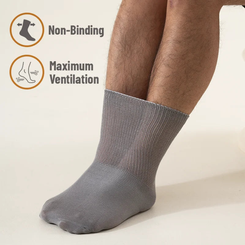 Diabetic Socks for Men (6 Pairs)