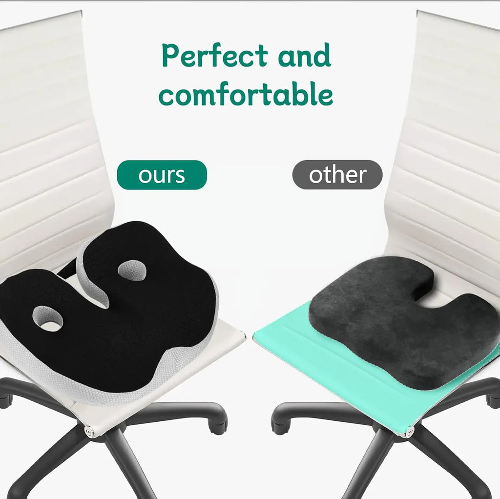 Adjustable-Width Orthopedic Seat Cushion