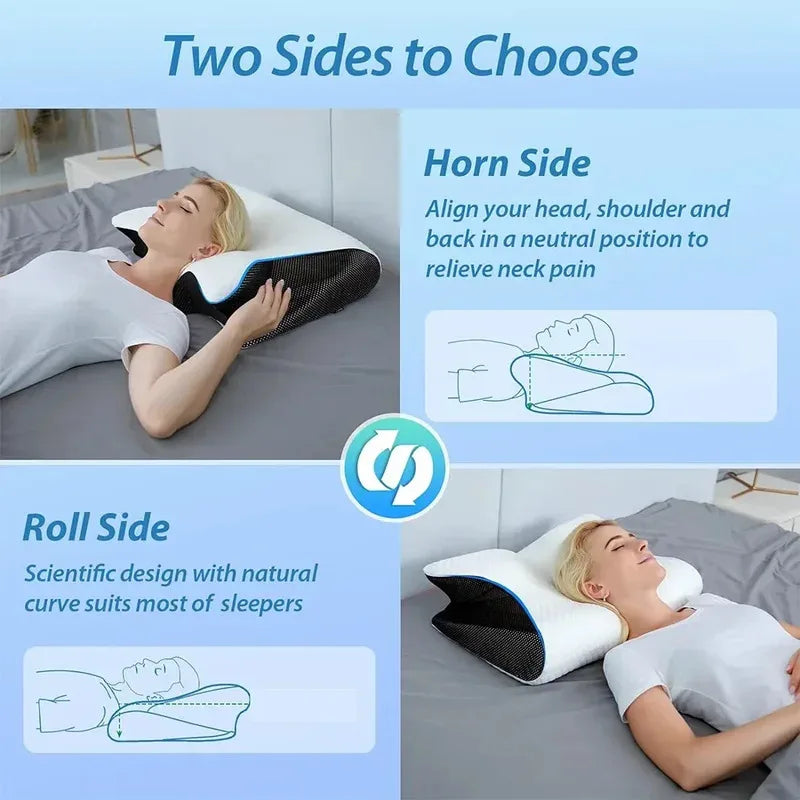 Butterfly Memory Foam Neck Pillow