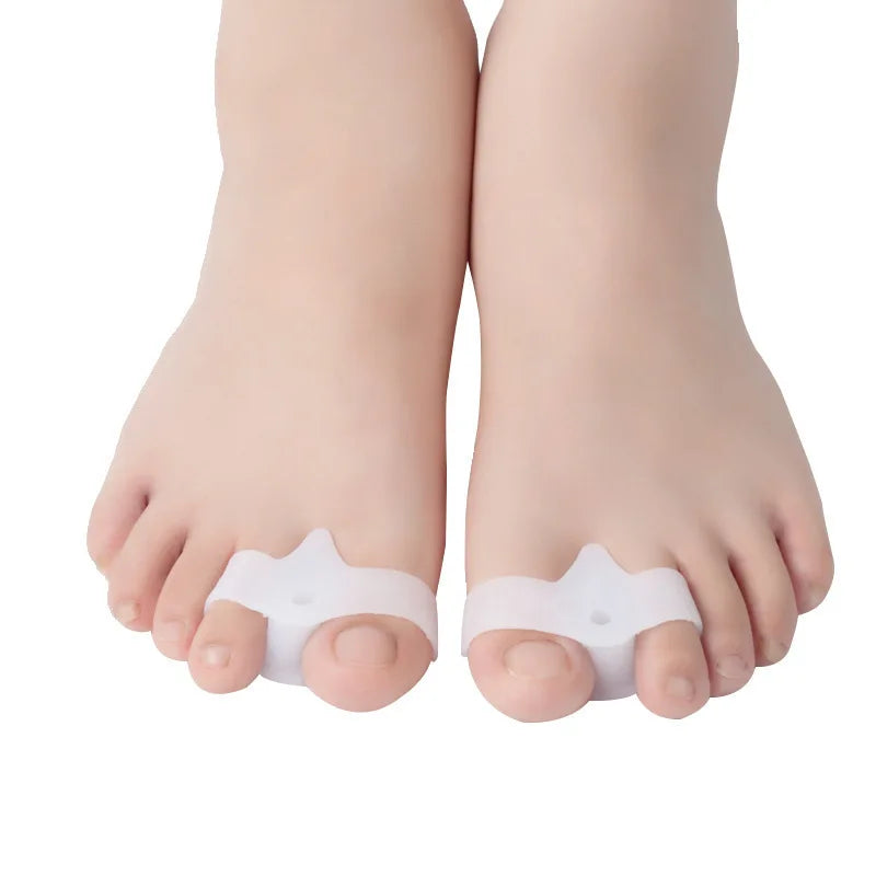 Two-Hole Silicone Toe Separators (1 Pair)