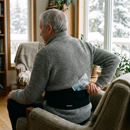 HotPoc Reusable Heat Belt for Lower Back