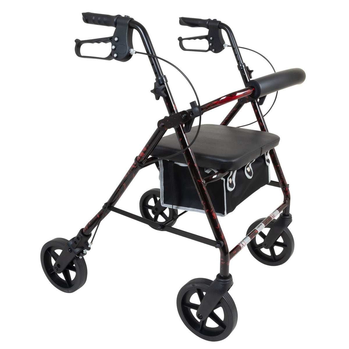 ProBasics Deluxe Aluminum Rollator, 8 in Wheels