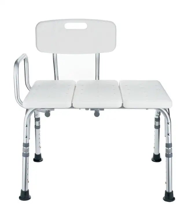 Transfer Bath Bench with Back (300 lb)