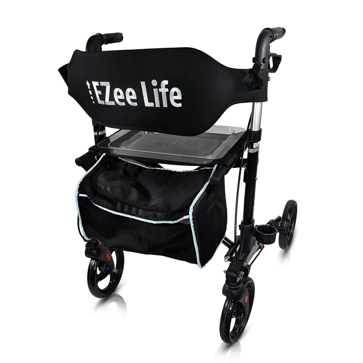EZee Life X-Frame Rollator with Seat